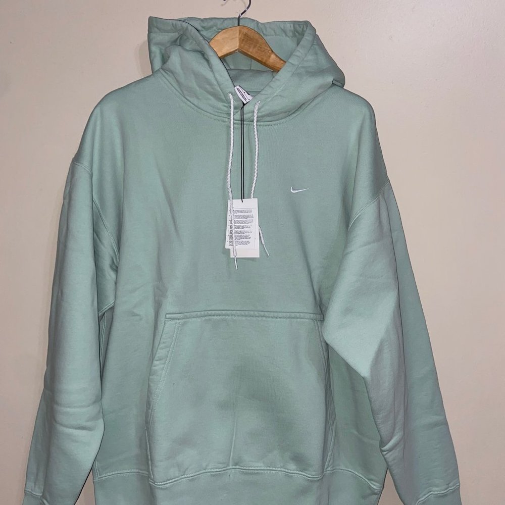 Nike Nikelab NRG Men’s Washed Hoodie Pistachio Frost/White CZ5350-321 Size L NEW